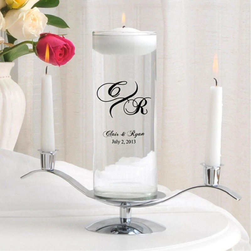 Floating Personalized Unity Candle Set