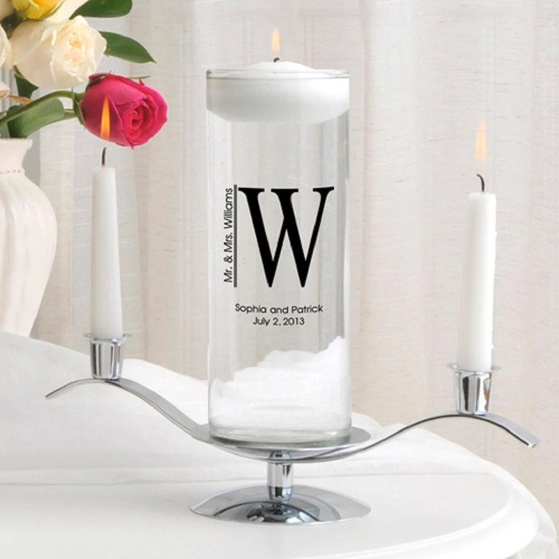 Floating Personalized Unity Candle Set