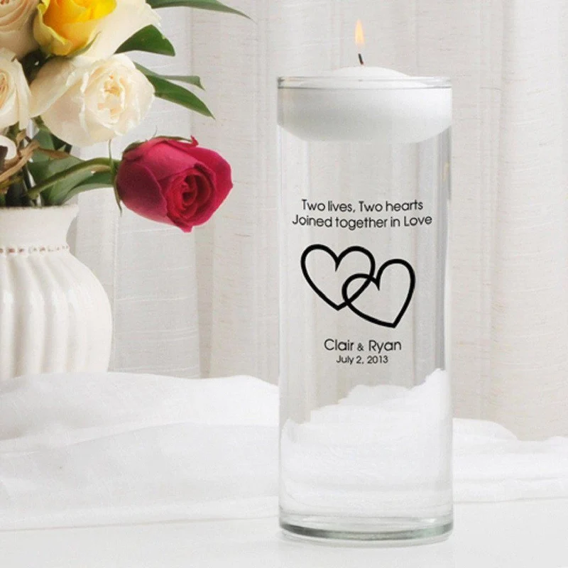 Floating Personalized Unity Candle
