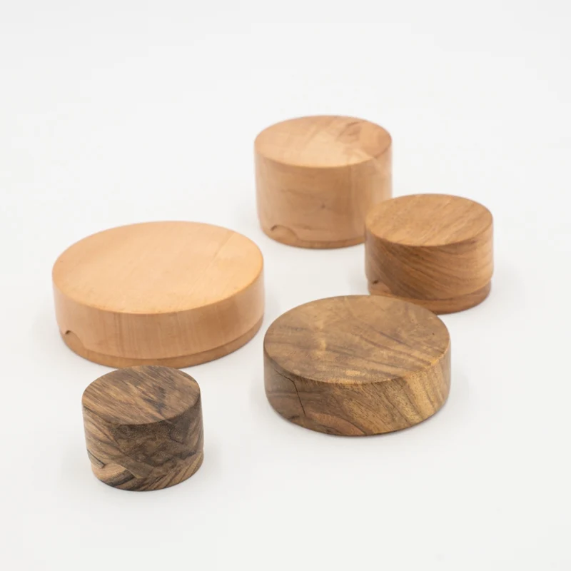 Boîte à rien en bois tourné - grand modèle