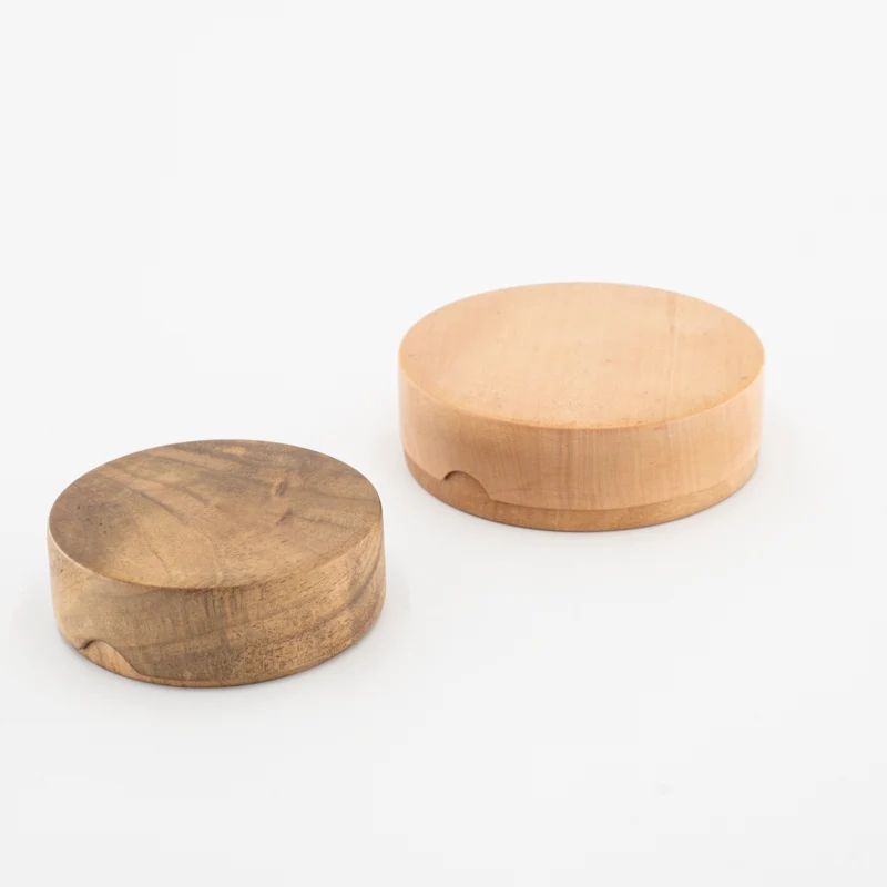 Boîte à rien en bois tourné - moyen modèle