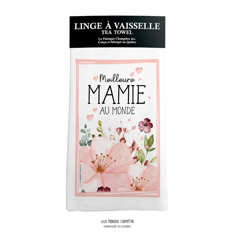 Linge à vaisselle Meilleure Mamie