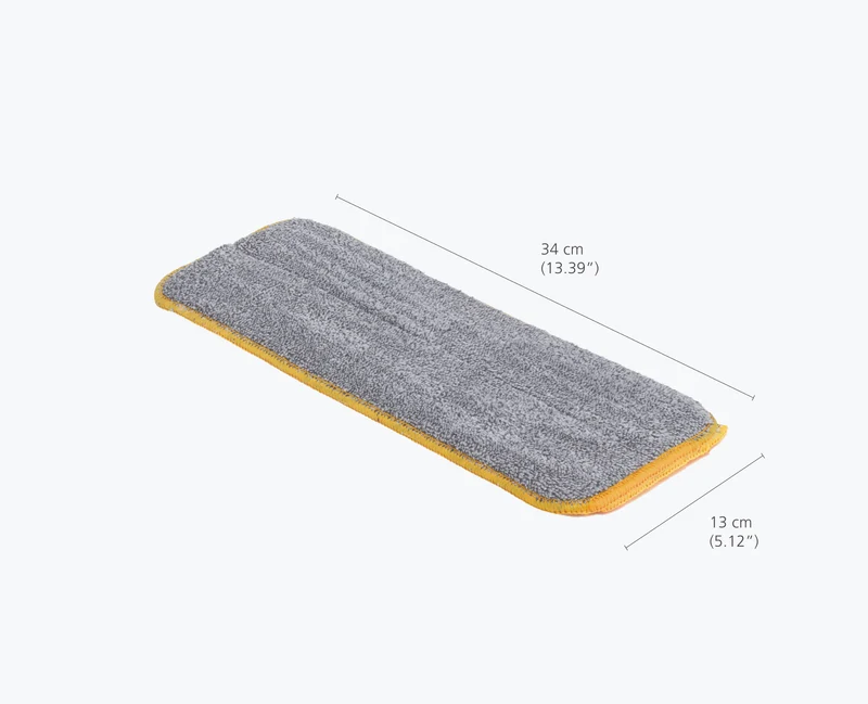 Système de nettoyage des sols avec tête en microfibre et tampons de rechange UltraClean