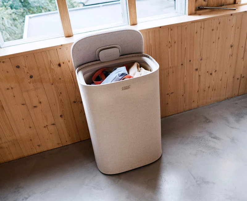 Tota 2 One 60L Panier à Linge Champignon Clair