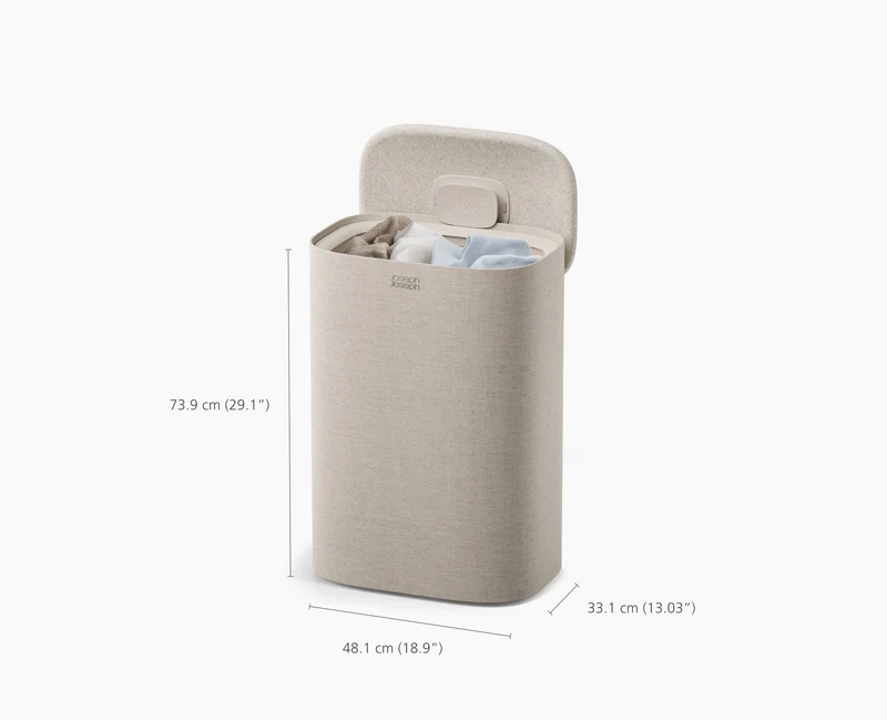 Tota 2 One 60L Panier à Linge Champignon Clair