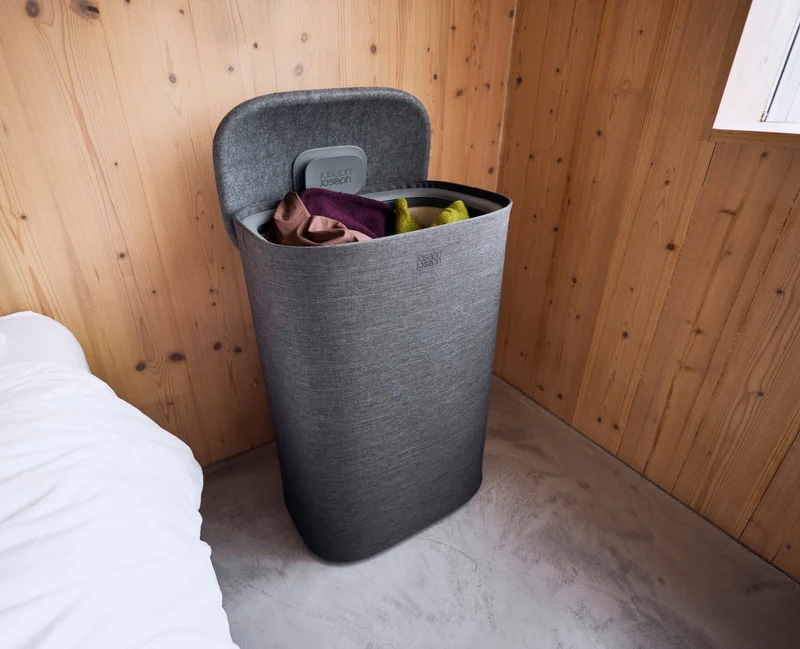 Tota 2 One 60L Panier à Linge Gris Forêt