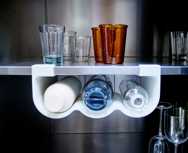 CupboardStore™ Support de Rangement de Bouteilles Sous Étagère