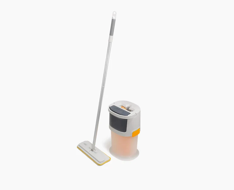 Balai Auto-essorant en Microfibre avec Seau UltraClean