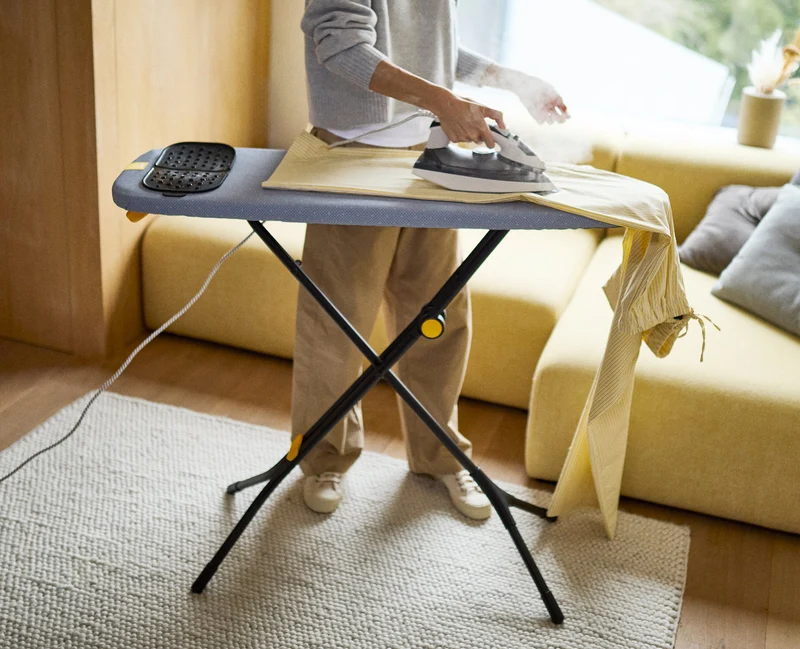 Table à Repasser Gris 110cm Glide Compacte