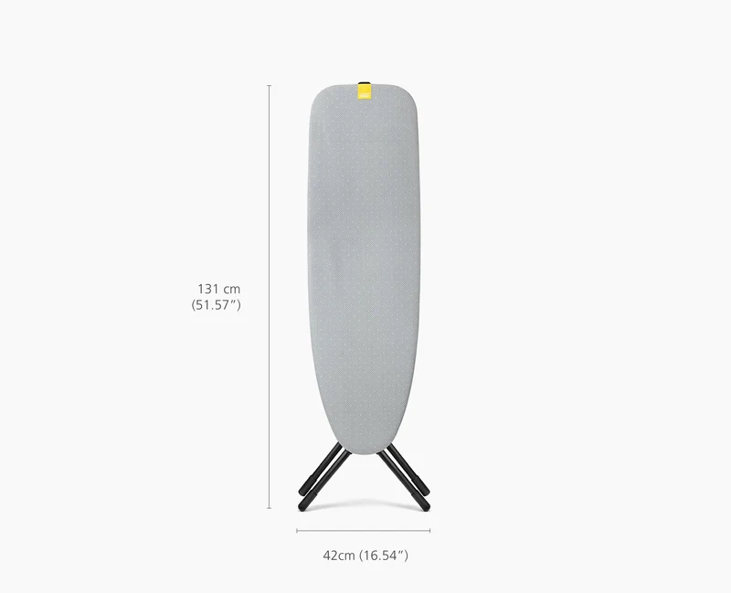 Table à Repasser Gris 110cm Glide Compacte
