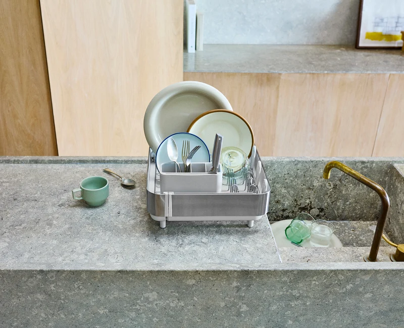 Égouttoir à Vaisselle et à Verres à Vin Pierre Extend™ Steel Plus