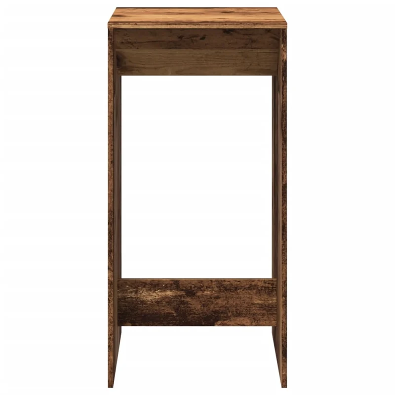 Table d’appoint multifonction 51 x 50 x 103,5 cm bois d'ingénierie marron DEC036506