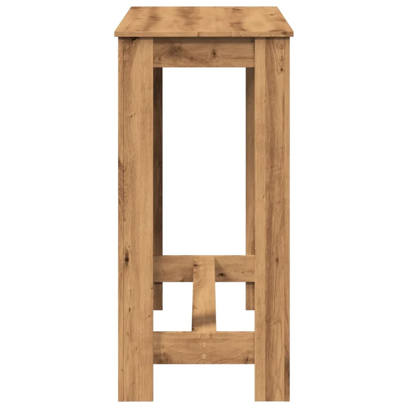 Table d’appoint multifonction 102 x 50 x 103,5 cm bois d'ingénierie marron DEC036425