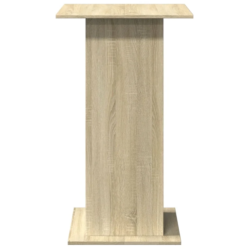 Table d’appoint multifonction avec rangement en bois d'ingénierie couleur chêne DEC036330