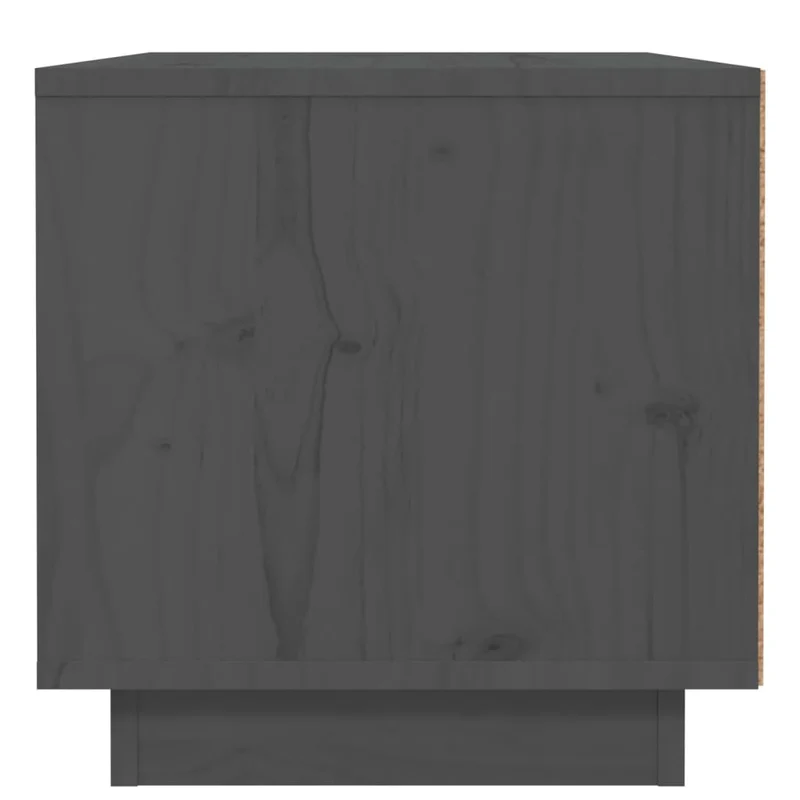 Table de chevet avec tiroir 40 x 34 x 35 cm bois de pin gris DEC033944