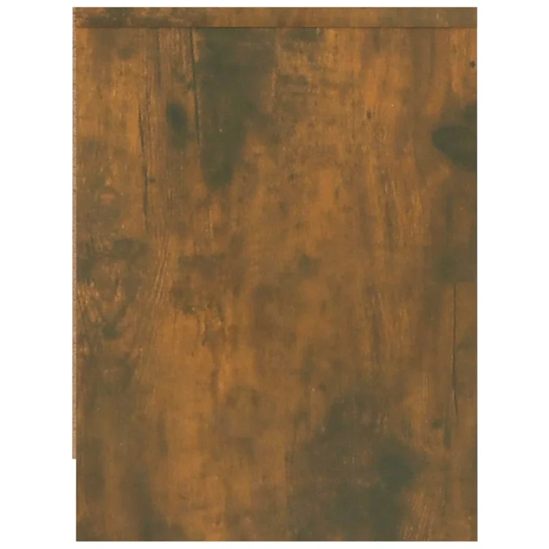 Table de chevet avec deux tiroirs 40 x 30 x 40 cm bois d'ingénierie marron DEC033557