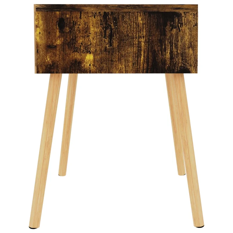 Table de chevet avec tiroir 40 x 40 x 56 cm bois d'ingénierie marron DEC033620