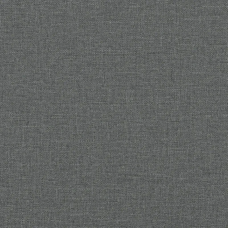 Repose-pieds tabouret bout de canapé 70 x 55 x 41 cm tissu gris DEC030321