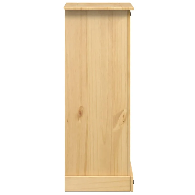 Table de chevet avec 5 tiroirs 53 x 39 x 103 cm bois de pin massif DEC033905