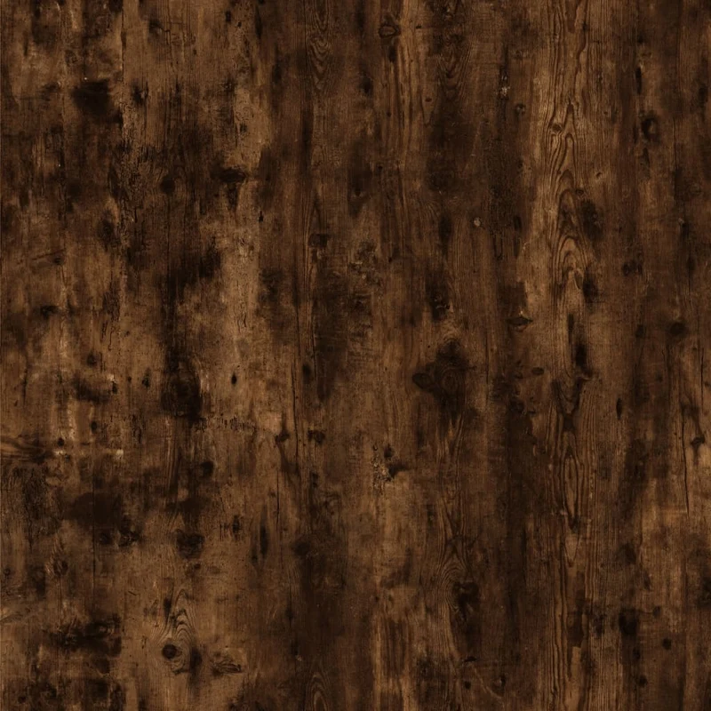Table de chevet avec tiroir et espace de rangement 50 x 46 x 50 cm bois d'ingénierie marron DEC033667