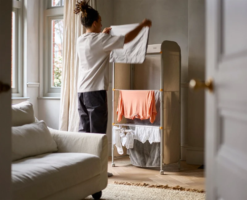 Set De 2 Étendoirs À Linge
