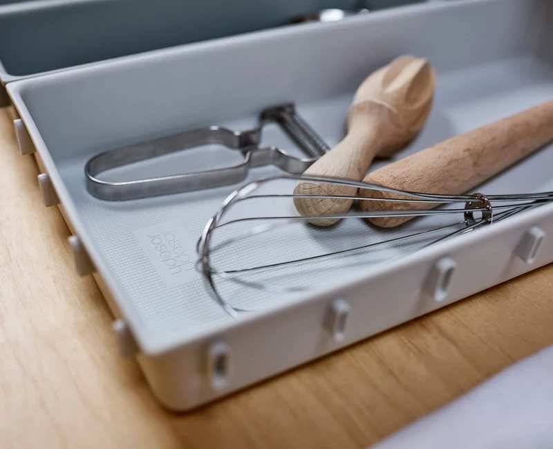 Set d'Organisateurs de Tiroir Modulaires de 10 pièces Pierre Foncé Blox™