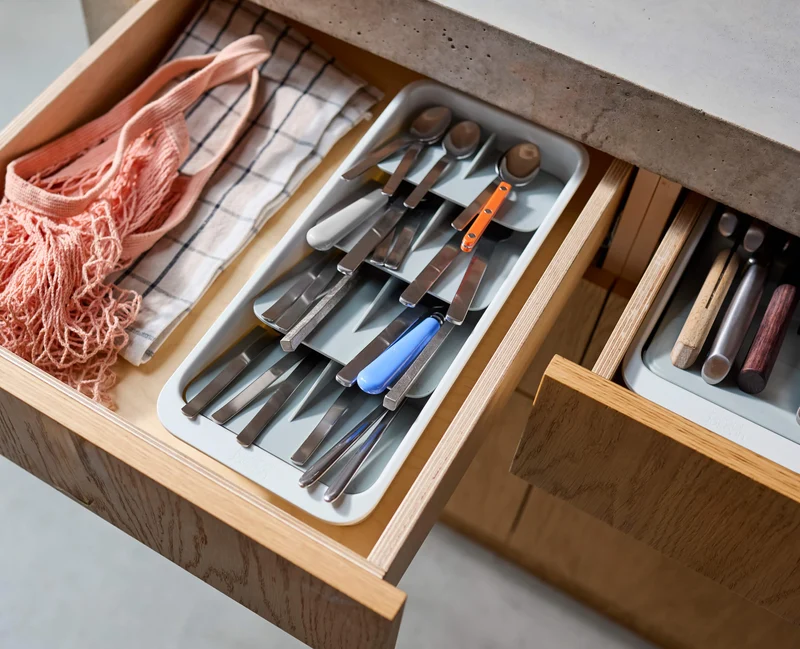 Grand Range-Couverts Étagé et Recyclé Drawerstore™