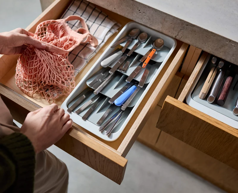 Grand Range-Couverts Étagé et Recyclé Drawerstore™