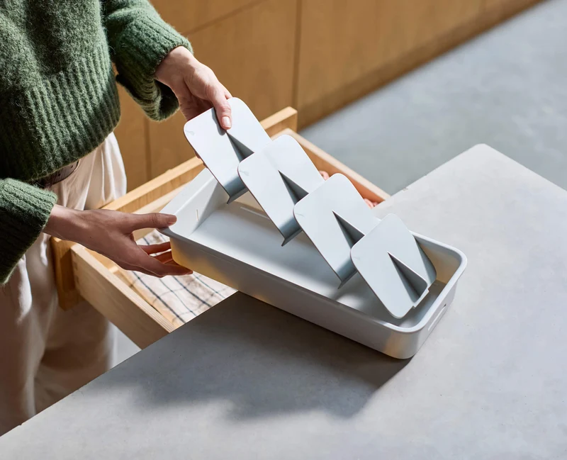 Grand Range-Couverts Étagé et Recyclé Drawerstore™