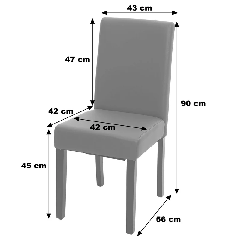 Chaise de salle à manger cuisine imitation daim marron vieilli style vintage pieds en bois clair 04_0002327