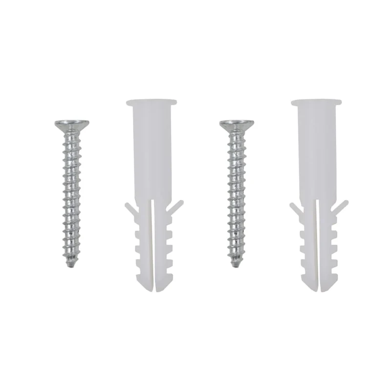 Set de 2 miroirs muraux 40x40 cm Carré Verre DEC022837