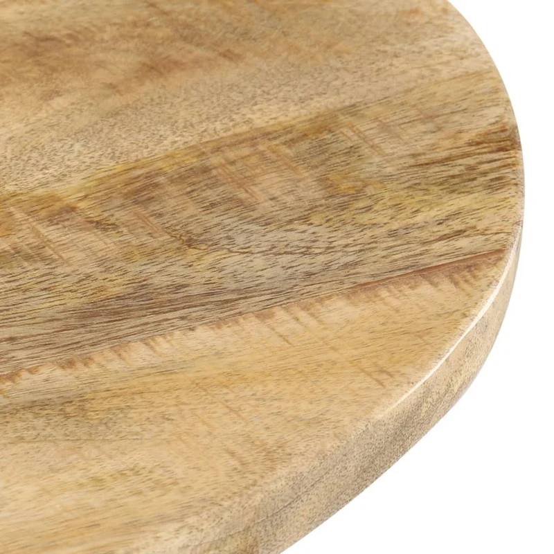 Table d'appoint support de plante 48 x 48 x 56 cm en bois de manguier et fer DEC032313