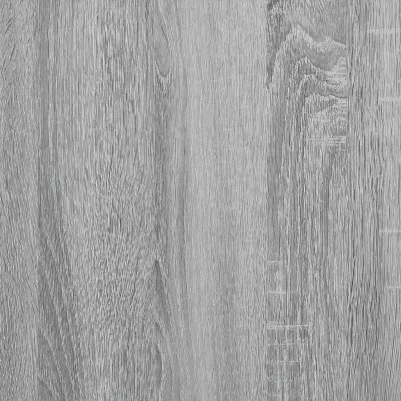 Table basse simple 51,5 x 51,5 x 30 cm bois d'ingénierie gris DEC040037