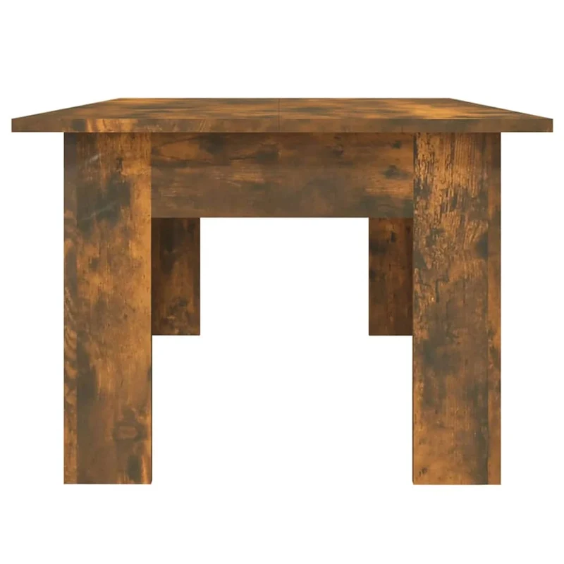 Table basse design vintage rustique 100 x 60 x 42 cm bois d'ingénierie marron DEC038350