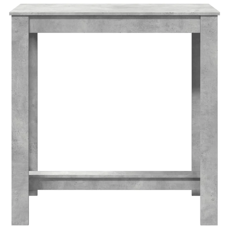 Table d’appoint multifonction 102 x 50 x 103,5 cm bois d'ingénierie gris DEC036460