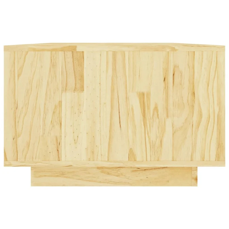Table basse de salon design simple 110 x 50 x 33,5 cm bois de pin massif non traité DEC036980