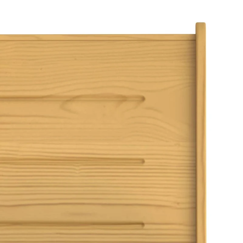 Banc d'angle de cuisine ou salle à manger 151 cm bois de pin marron miel DEC025004