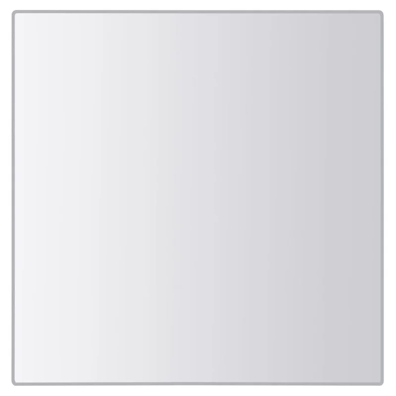 Set de 24 carreaux de miroir carré verre avec bandes adhésives DEC022667