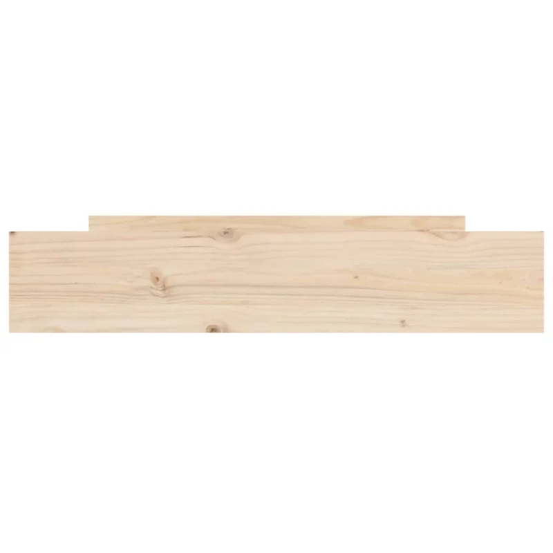 Lot de 2 tiroirs de lit rangement avec roulettes en bois de pin TDL0206833