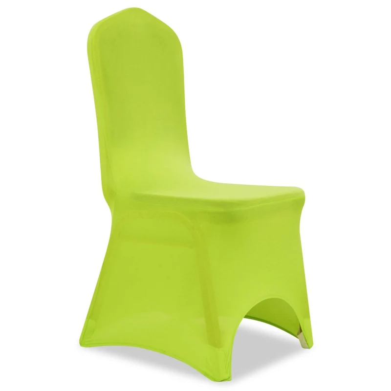 Housse de chaise extensible 4 pcs vert DEC022366