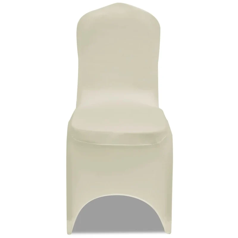 Housses élastiques de chaise Crème 30 pièces DEC022538