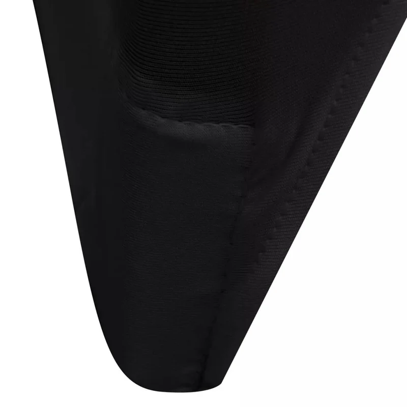 Housse extensible de chaise Noir 6 pièces DEC022489
