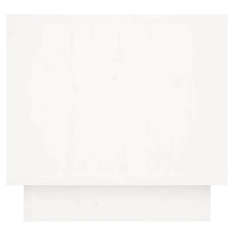 Lot de 2 tables de chevet avec tiroir 35 x 34 x 32 cm bois de pin blanc DEC034859