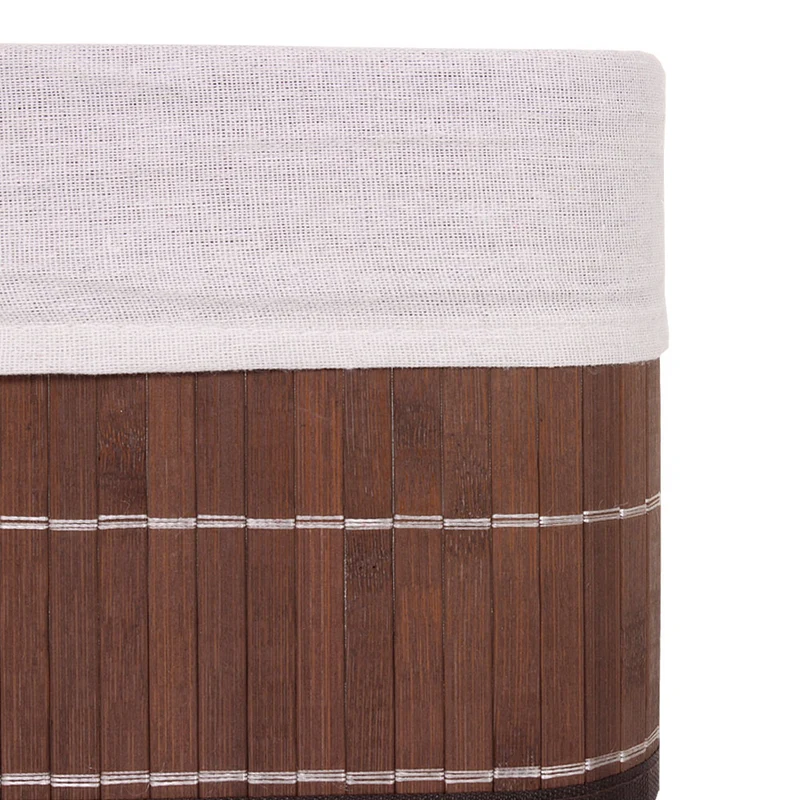 Panier de rangement stockage en bamboo marron 04_0003762