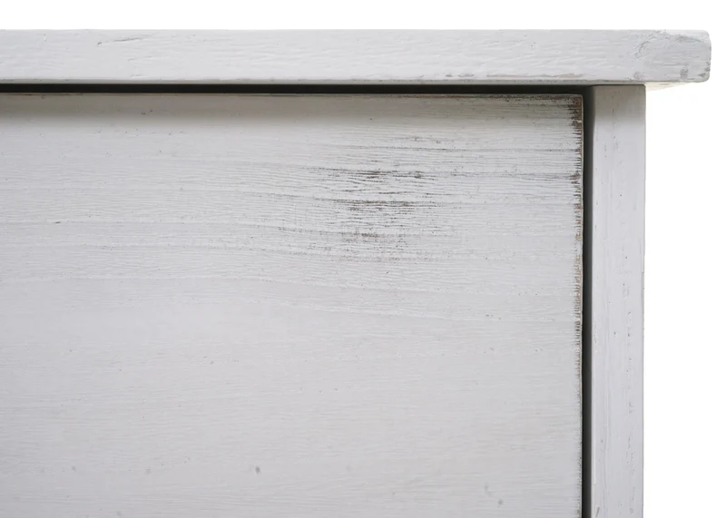 Meuble à chaussures 81x60x25 cm MDF blanc vieilli 04_0005895