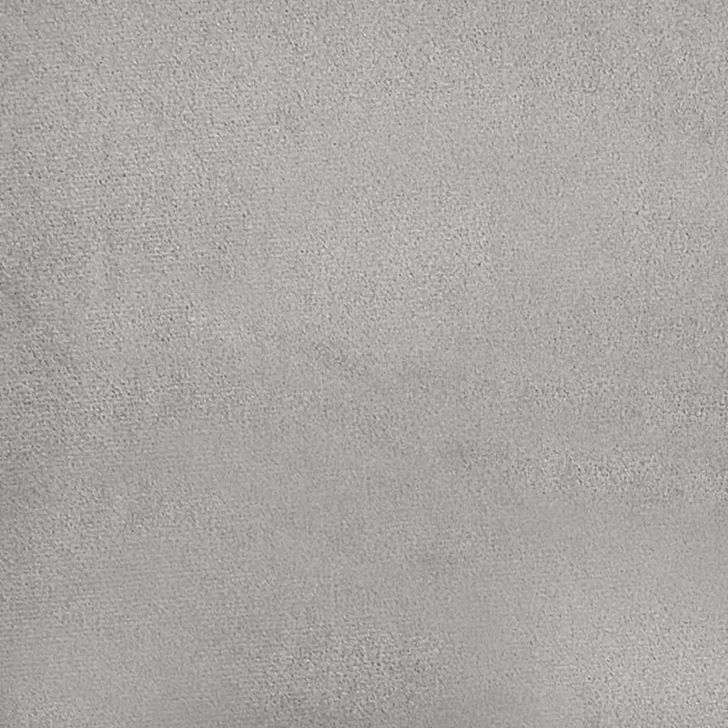 Repose-pieds tabouret 60 x 50 x 41 cm tissu microfibre gris et contreplaqué DEC030233
