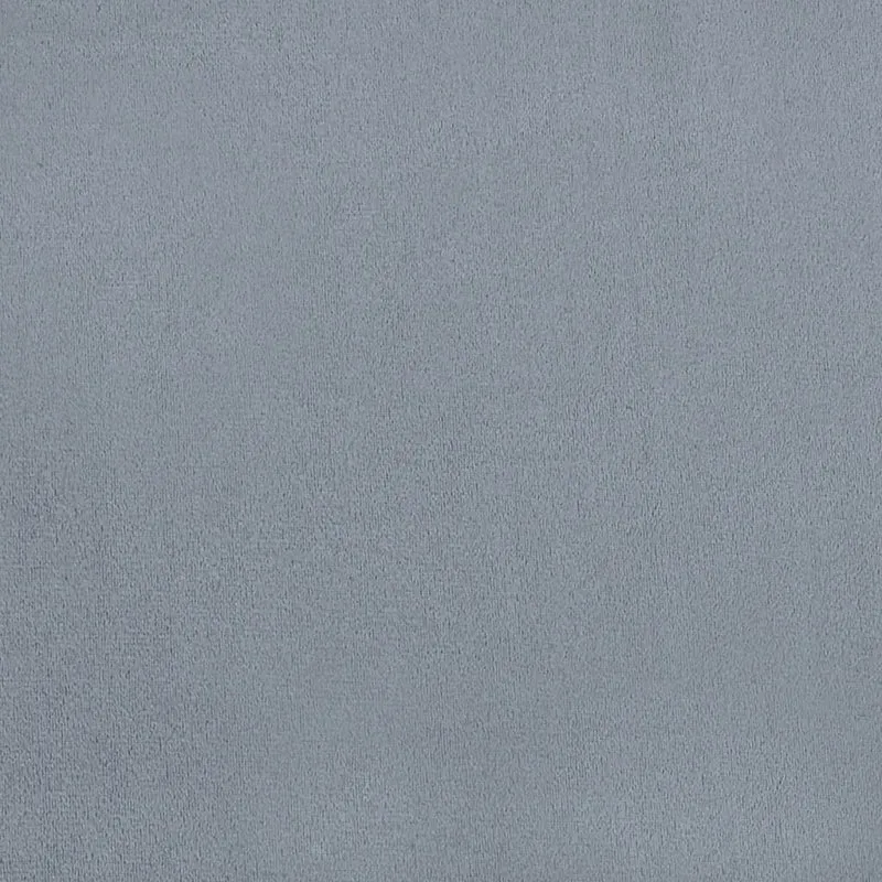 Set de 2 chaises de salle à manger coutures décoratives en tissu velours gris clair DEC025515