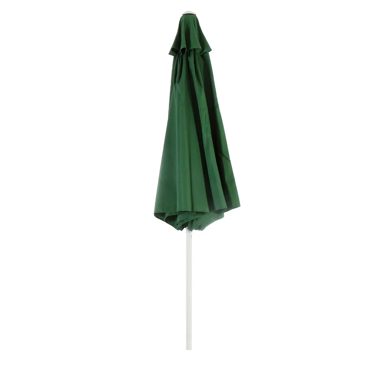 Parasol de jardin Ø 3m inclinable polyester/aluminium 5kg vert 04_0003882