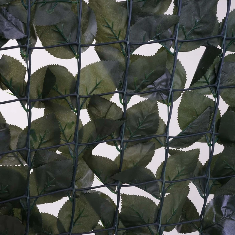 Brise-vue pour balcon pare-vue haie revêtement de protection contre le vent pour clôture de terrasse 300x150cm vert foncé 04_0001082