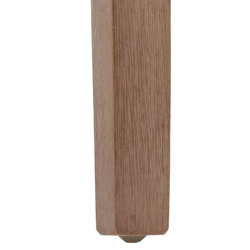 Lot de 6 chaises de salle à manger dossier haut en tissu bouclé gris pieds en bois clairs 04_0007634